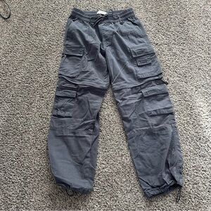 PacSun Charcoal Cargo Pants